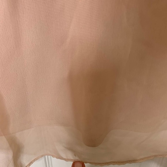 Adrianna Adrianna Papell Blush Pink Chiffon Formal Dress size 10 - Picture 2 of 10